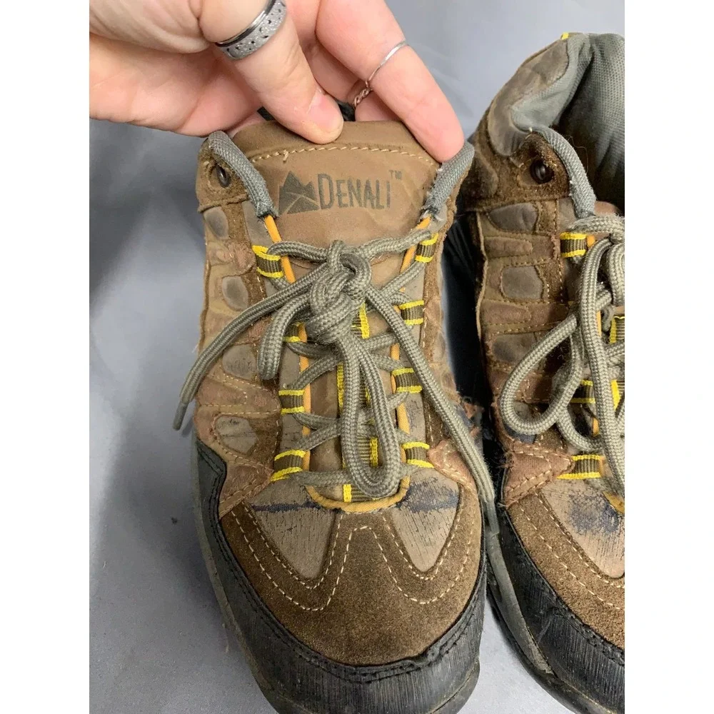 Denali‎ Hiking Shoes Mens 9.5 Brown Lace-Up Outdoor Footwear Durable Comfort